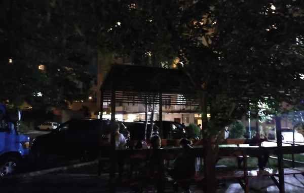 Bakıda zəlzələ anı - FOTO - VİDEO