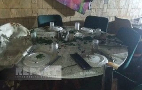 Bakıda restoranda güclü yanğın baş verib - FOTO