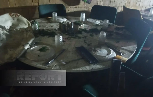 В одном из ресторанов Баку произошел сильный пожар - ФОТО