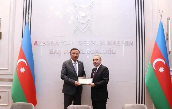 Kamran Əliyev Türk Dövlətləri Təşkilatının Baş katibi ilə görüşüb - FOTO