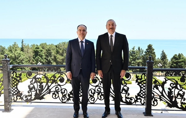 Azərbaycan və Albaniya prezidentlərinin geniş tərkibdə görüşü olub - FOTO - YENİLƏNİB-2