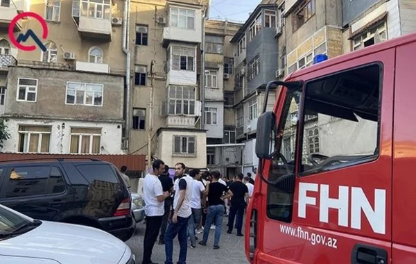 Пожар в жилом здании в Ясамальском районе потушен - ОБНОВЛЕНО + ВИДЕО