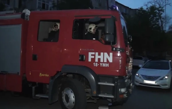 Fövqəladə Hallar Nazirliyi növbəti şərti yanğın təlimi keçirib - FOTO/VİDEO