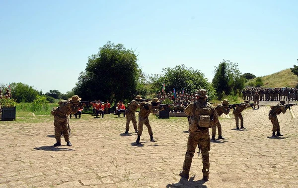 Hərbi hissənin yaradılmasının ildönümünə həsr olunan tədbir keçirilib - FOTO