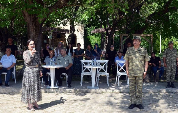Hərbi hissənin yaradılmasının ildönümünə həsr olunan tədbir keçirilib - FOTO