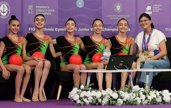 Azərbaycan yığması bədii gimnastika üzrə gənclər arasında dünya çempionatında daha bir bürünc medal qazanıb