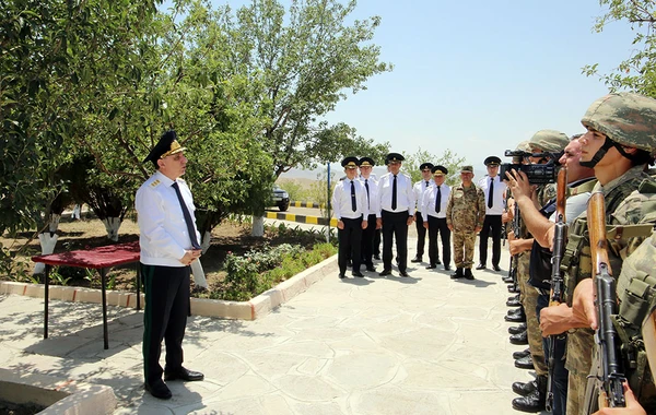 Baş prokuror Naxçıvanda hərbi qulluqçularla görüşüb - FOTO/VİDEO