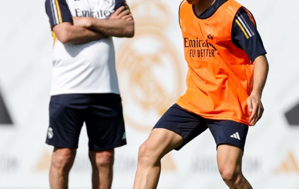 Arda Gülər “Real Madrid”də ilk məşqinə çıxdı - FOTO