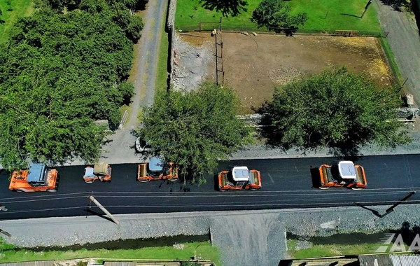 Zaqatalada 22 kilometrlik yolun yenidən qurulması yekunlaşır - FOTO/VİDEO