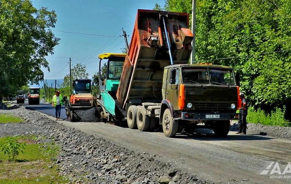 Zaqatalada 22 kilometrlik yolun yenidən qurulması yekunlaşır - FOTO/VİDEO