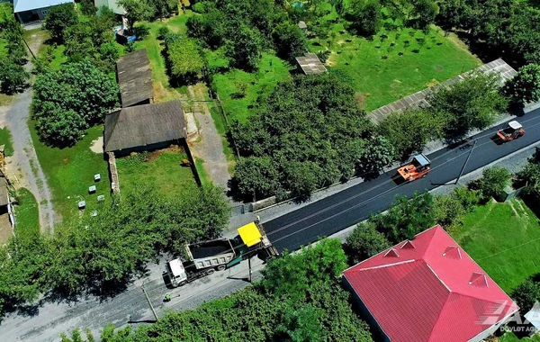 Zaqatalada 22 kilometrlik yolun yenidən qurulması yekunlaşır - FOTO/VİDEO