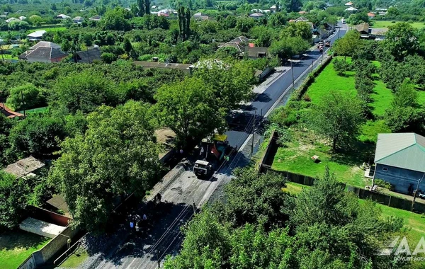 Zaqatalada 22 kilometrlik yolun yenidən qurulması yekunlaşır - FOTO/VİDEO
