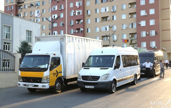 Bu gün daha 23 ailə Laçın şəhərinə yola salınıb - FOTO