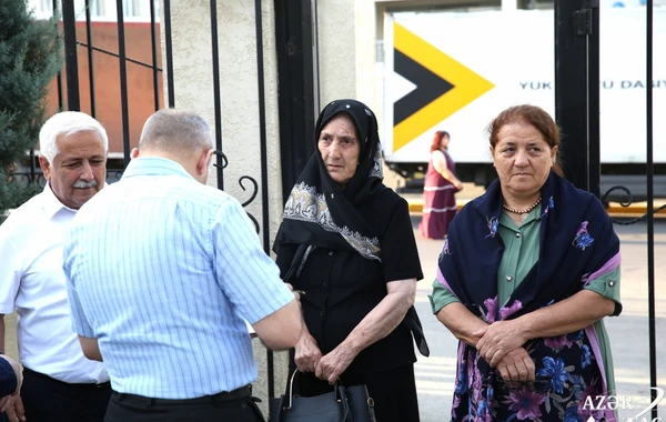Bu gün daha 23 ailə Laçın şəhərinə yola salınıb - FOTO