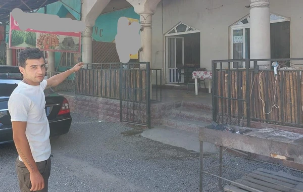 Qubada işlədiyi kafedən oğurluq edən şəxs saxlanılıb - FOTO