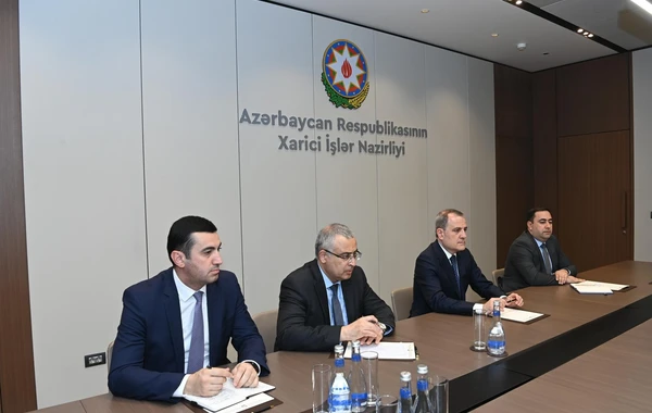 Ceyhun Bayramov BQXK-nın Azərbaycandakı nümayəndəsi ilə görüşüb - FOTO
