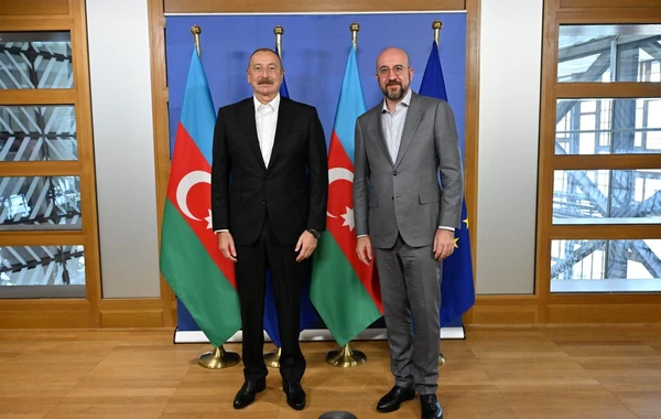 Prezident İlham Əliyevlə Şarl Mişel arasında görüş başa çatıb - YENİLƏNİB-3 - FOTO