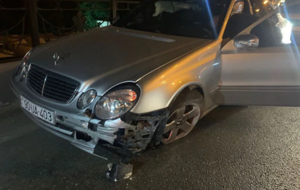 Bakıda üç avtomobilin iştirakı ilə QƏZA - FOTO
