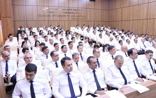 Bakı üzrə prokurorluq orqanlarının bəzi əməkdaşları intizam məsuliyyətinə cəlb olunublar - FOTO