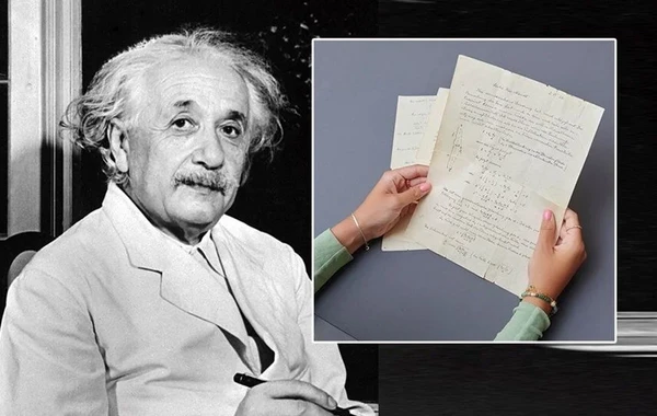 Eynşteynə məxsus bu kağızlar rekord qiymətə satıldı