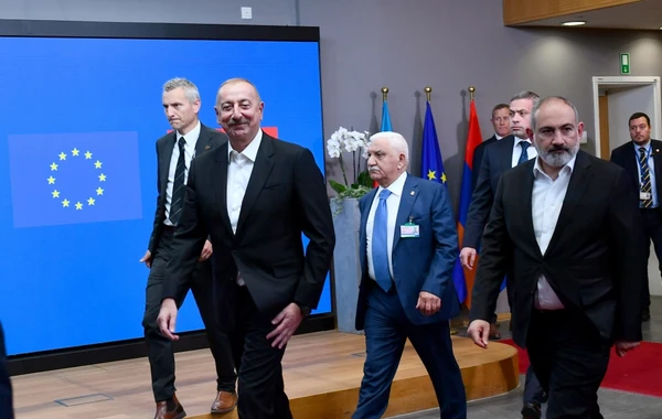 Brüsseldə Azərbaycan, Aİ Şurası və Ermənistan liderləri arasında görüş başa çatıb - YENİLƏNİB - FOTO