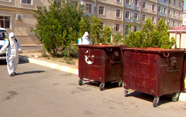 Naxçıvanda profilaktik dezinfeksiya işləri aparılır - FOTO