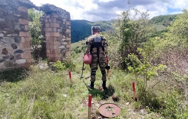 Müdafiə Nazirliyi azad edilmiş ərazilərdə aşkarladığı minaların sayını açıqladı - FOTO