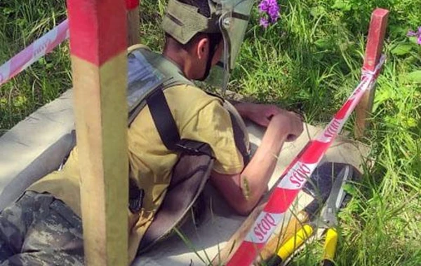 Müdafiə Nazirliyi azad edilmiş ərazilərdə aşkarladığı minaların sayını açıqladı - FOTO