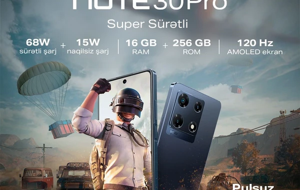 "PUBG MOBILE" Azərbaycan turniri ilə yeni "Infinix  NOTE 30 PRO"nu birləşdirən nədir? - FOTO