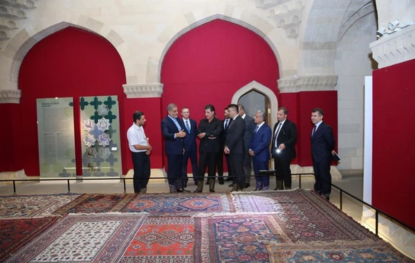İraq Kürdüstan Regionunun başçısı İçərişəhərlə tanış olub - FOTO