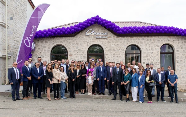 Azercell Şuşadakı Eksklüziv ofisinin 1 illiyini qeyd edir! - FOTO/VİDEO