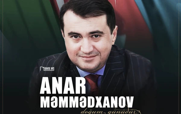 Anar Məmmədxanovun doğum günüdür