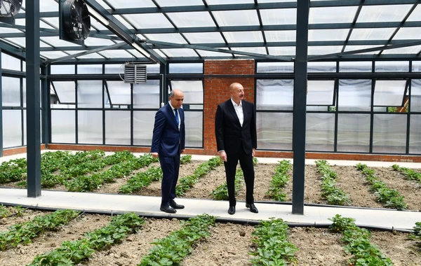 Prezident İlham Əliyev Cəlilabad Dövlət Peşə Təhsil Mərkəzinin açılışında iştirak edib - FOTO - YENİLƏNİB