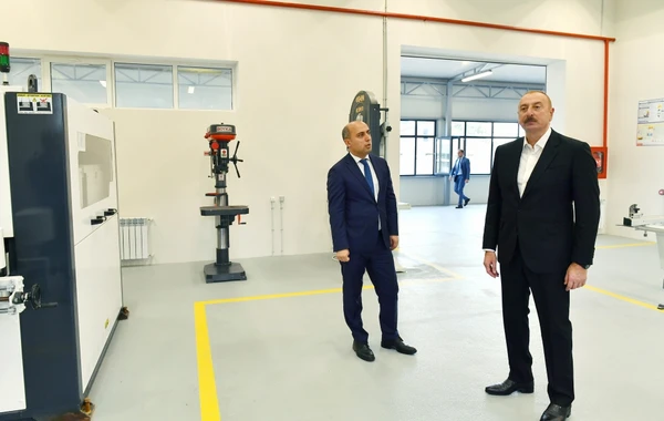 Prezident İlham Əliyev Cəlilabad Dövlət Peşə Təhsil Mərkəzinin açılışında iştirak edib - FOTO - YENİLƏNİB