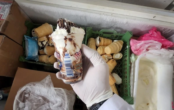 Dondurma emalı müəssisəsinin fəaliyyəti məhdudlaşdırıldı - FOTO