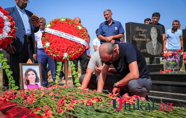 Natəvan Babayeva dəfn edildi - YENİLƏNİB + FOTO/VİDEO