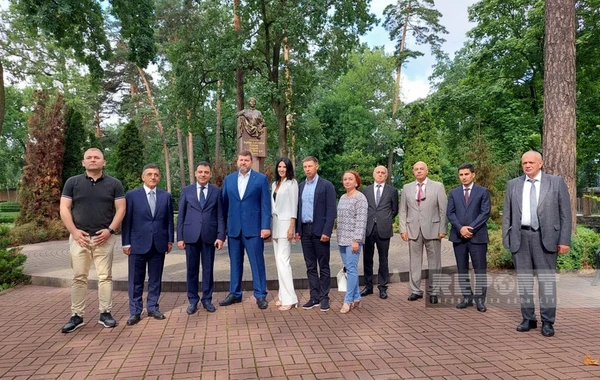 Azərbaycanın Ukraynadakı səfiri İrpenə gedib - FOTO