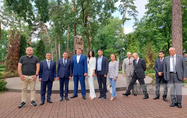 Azərbaycanın Ukraynadakı səfiri İrpenə gedib - FOTO
