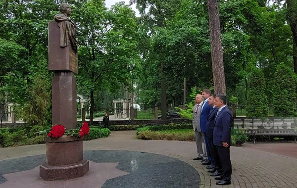 Azərbaycanın Ukraynadakı səfiri İrpenə gedib - FOTO