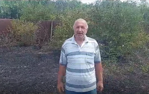 FHN qəsdən yanğın törədən şəxsi müəyyənləşdirdi - FOTO/VİDEO
