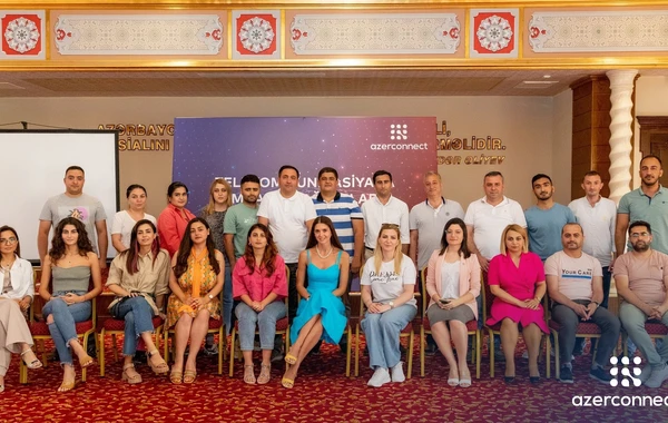"Azerconnect" Milli Mətbuat Günü münasibətilə jurnalistləri bir araya toplayıb - FOTO
