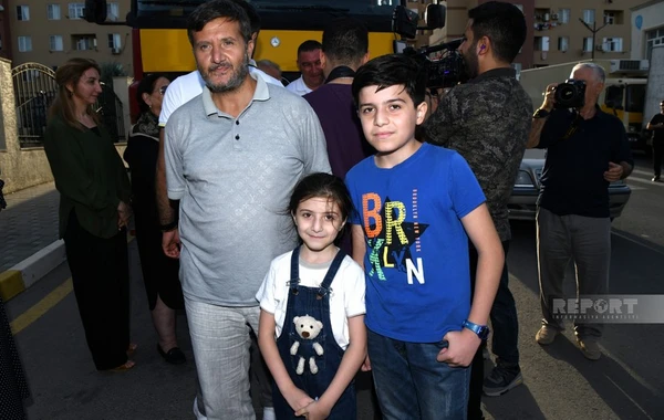 Bu gün iyirmi iki ailə Laçına yola salınıb - FOTO