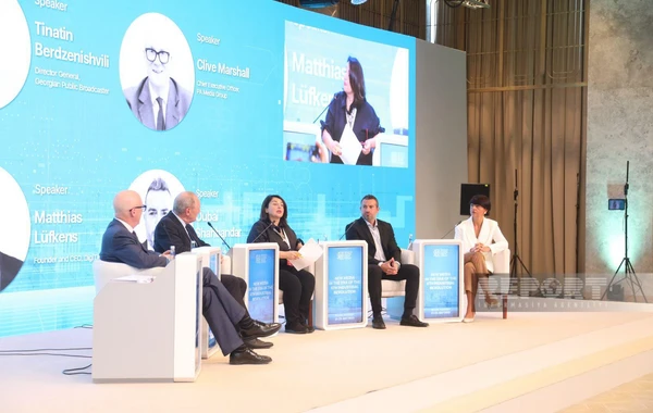 Şuşa Forumunda dezinformasiya və feyk xəbərlərlə mübarizə üsulları müzakirə edilir - FOTO