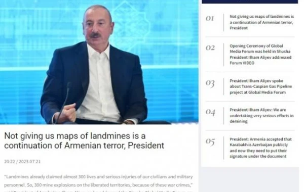 Rumıniya mətbuatı Şuşada keçirilən Qlobal Media Forumundan yazıb - FOTO