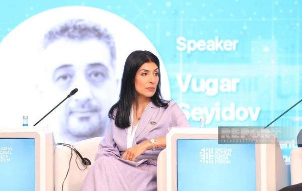 Şuşa Forumunda "Təhlükəsizlik məsələləri" adlı üçüncü sessiya başlayıb - FOTO
