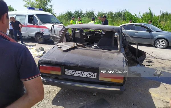 Quba-Xaçmaz yolunda iki maşın toqquşdu: Ölən və xəsarət alan var - FOTO/VİDEO