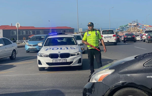 Çimərliklərə əlavə polis naryadları cəlb olunub - FOTO