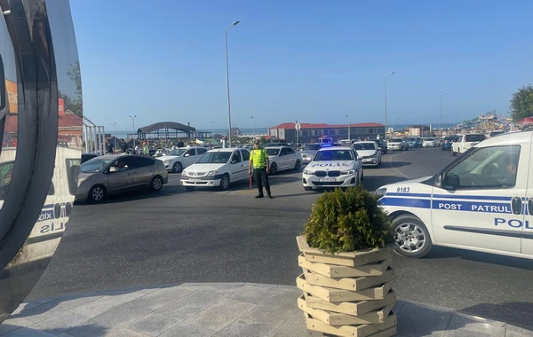 Çimərliklərə əlavə polis naryadları cəlb olunub - FOTO