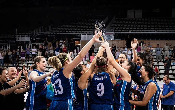 Azərbaycanın basketbol millisi Avropa çempionu olub - FOTO
