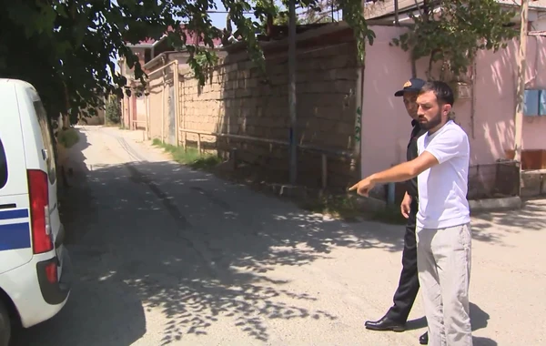 Bakıda azyaşlını vuraraq hadisə yerindən qaçan moped sürücüsü ƏLƏ KEÇDİ - FOTO/VİDEO